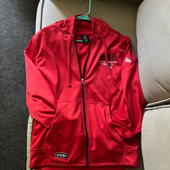 Mens/Unisex New England Patriots Fleece Jacket - Picture 1 of 7